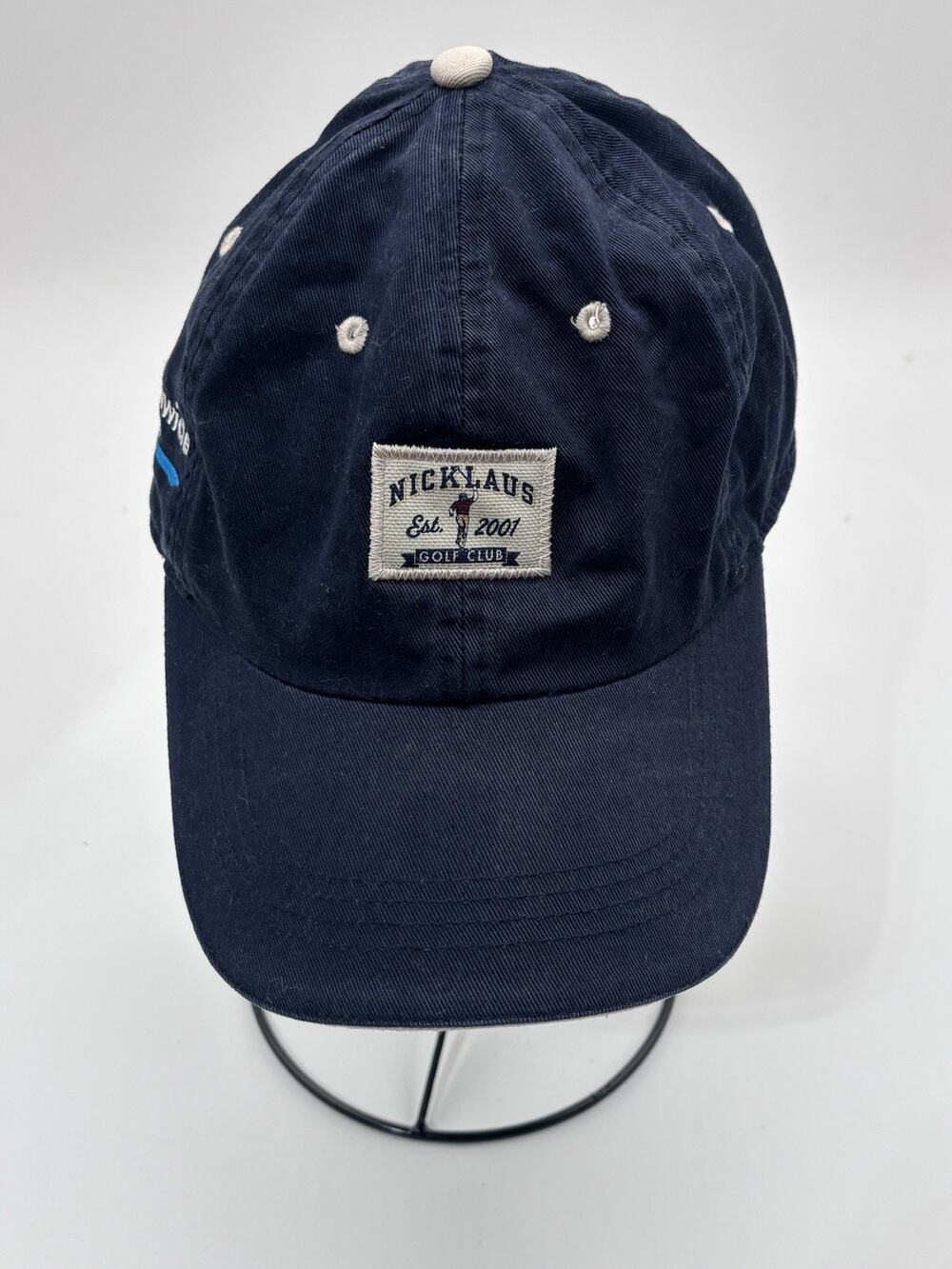 Nicklaus Golf Club Est. 2001 Adjustable Hat -Blue with Nationwide Tour Side Logo
